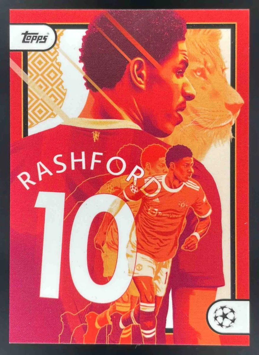 2022 Topps Project22 UEFA Champions League Marcus Rashford