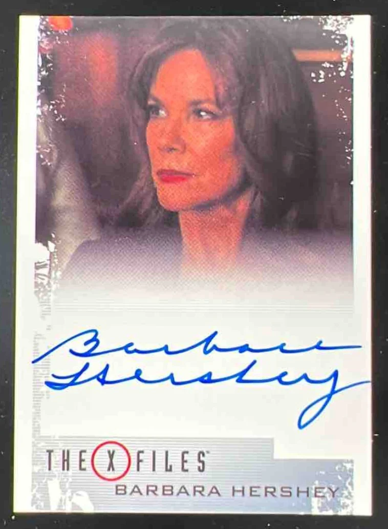 2018 The X Files Autograph Barbara Hershey as Erika Price Auto