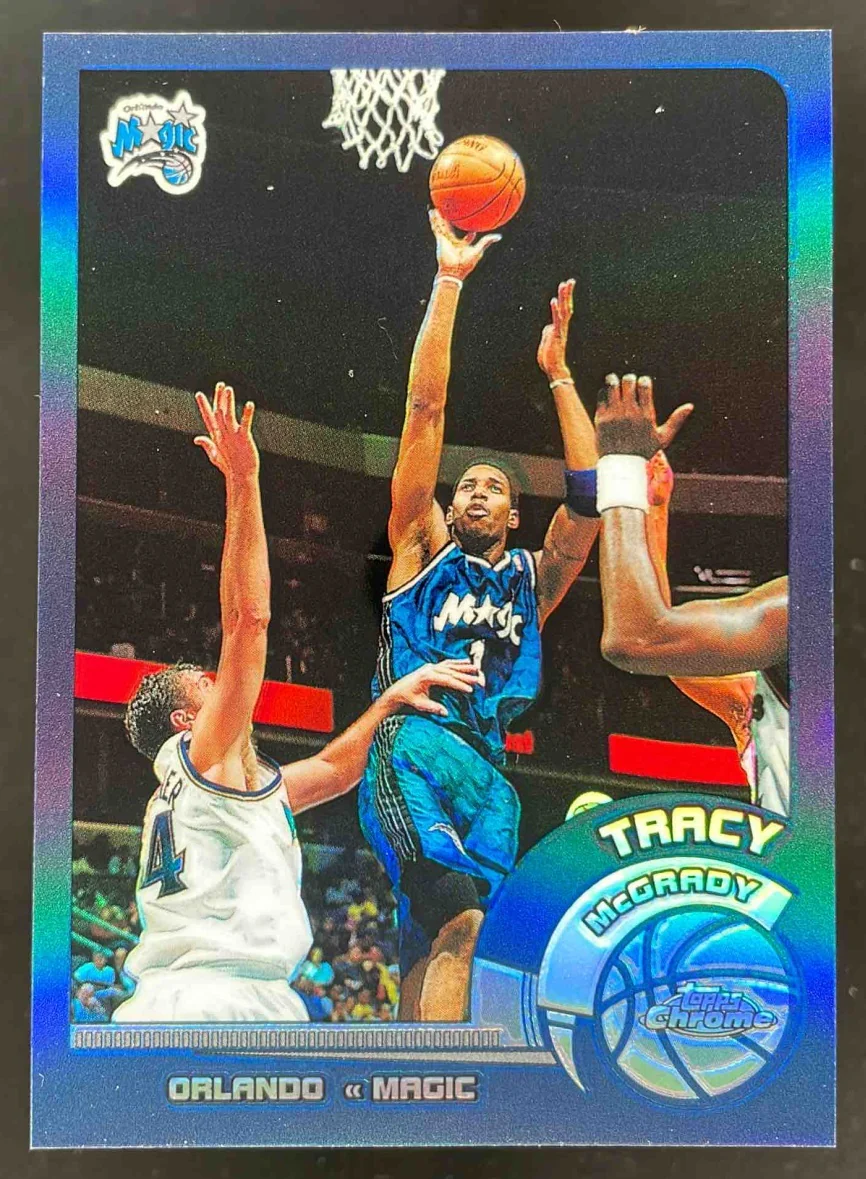 2002-03 Topps Chrome Refractors #35 Tracy McGrady
