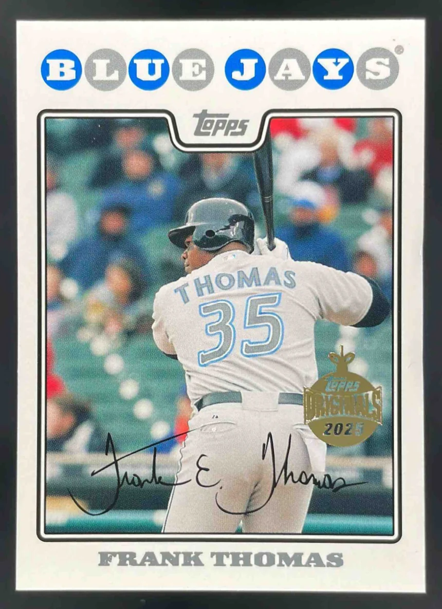 2008 Topps #650 Frank Thomas 2025 Topps Originals