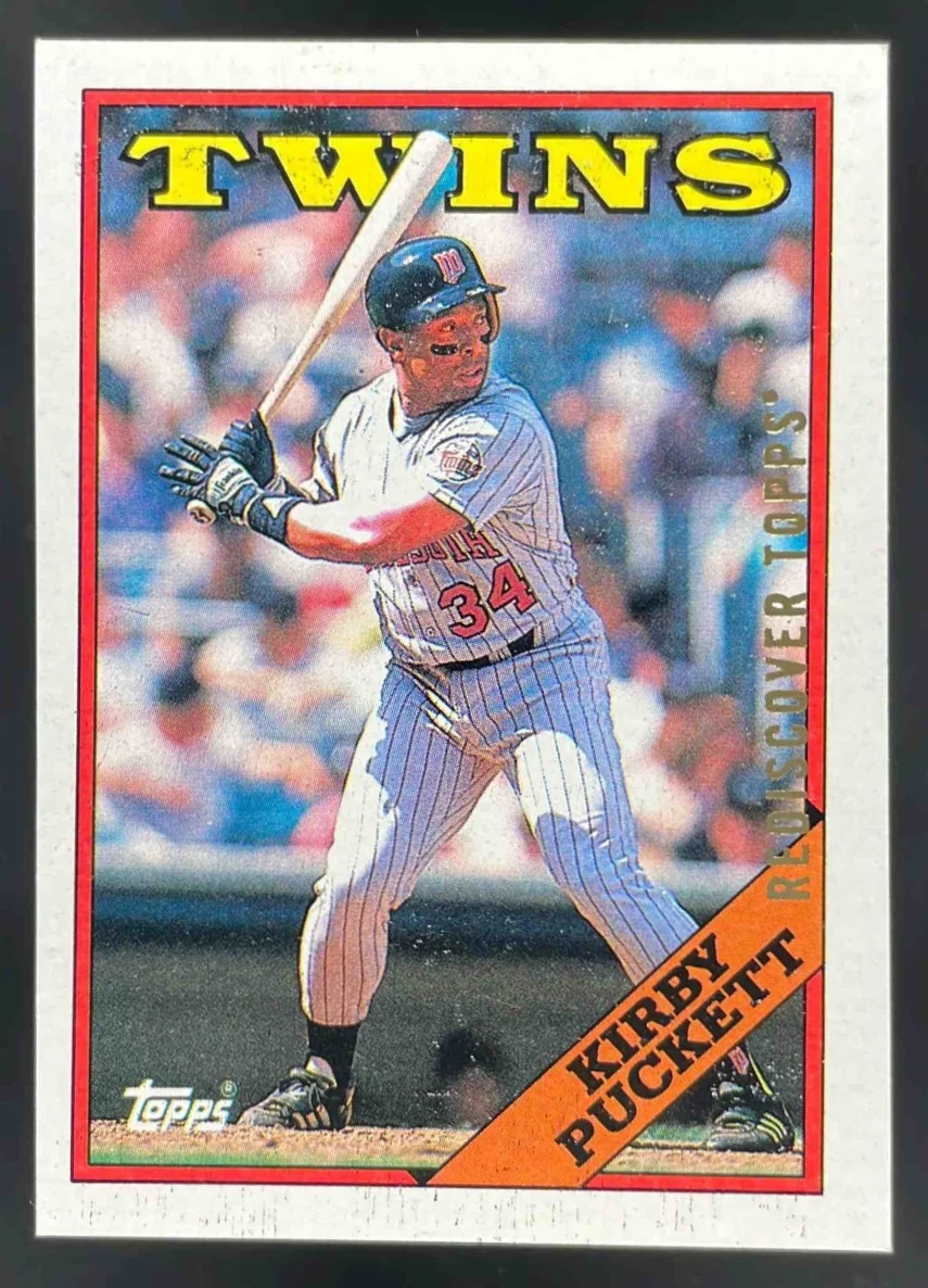 1988 Topps #120 Kirby Puckett Rediscover Topps