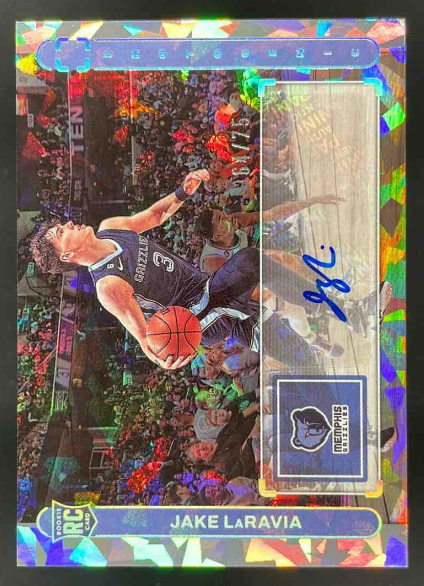 2022-23 PhotoGenic Rookie Autographs Diamond #RS-JLR Jake LaRavia RC Auto /75
