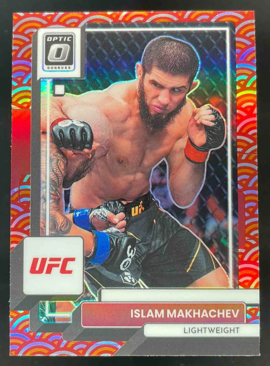 2023 Panini Donruss Optic UFC Photon Prizm #41 Islam Makhachev