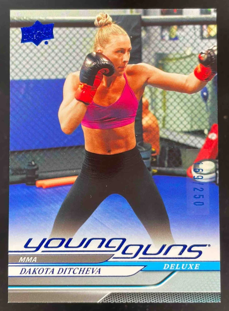 2025 Upper Deck Goodwin Champions Young Guns Deluxe #YG-42 Dakota Ditcheva /250