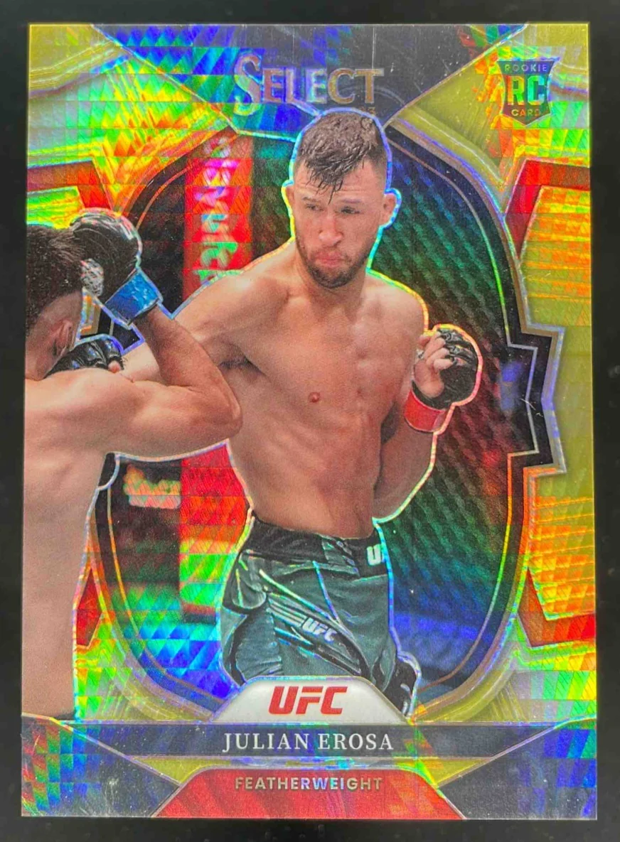 2023 Panini Select UFC Lucky Envelopes Prizms #27 Julian Erosa /8