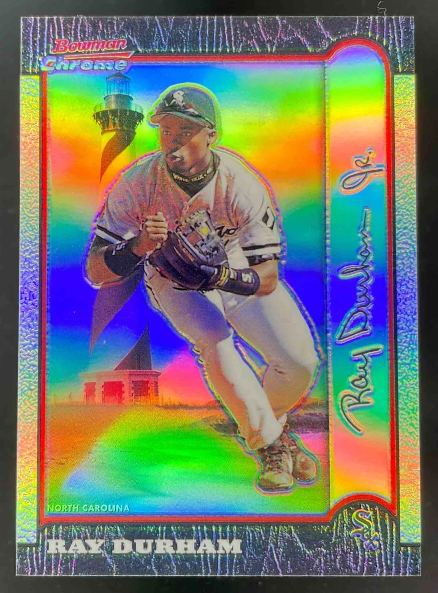 1999 Bowman Chrome International Refractors #40 Ray Durham /100