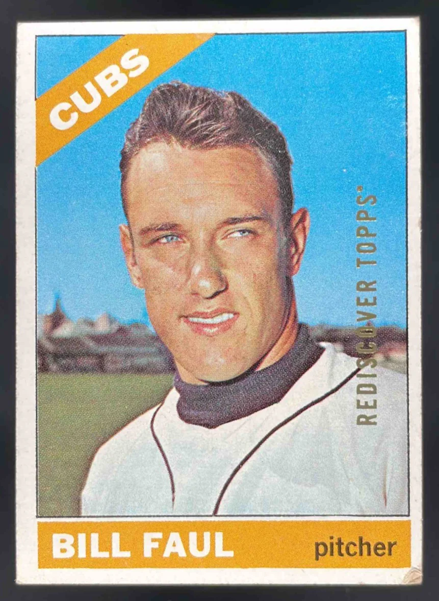 1966 Topps #322 Bill Faul Rediscover Topps