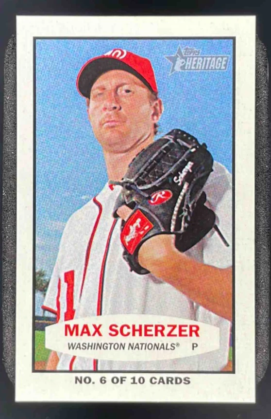 2015 Topps Heritage 1966 Bazooka #66B-MS Max Scherzer