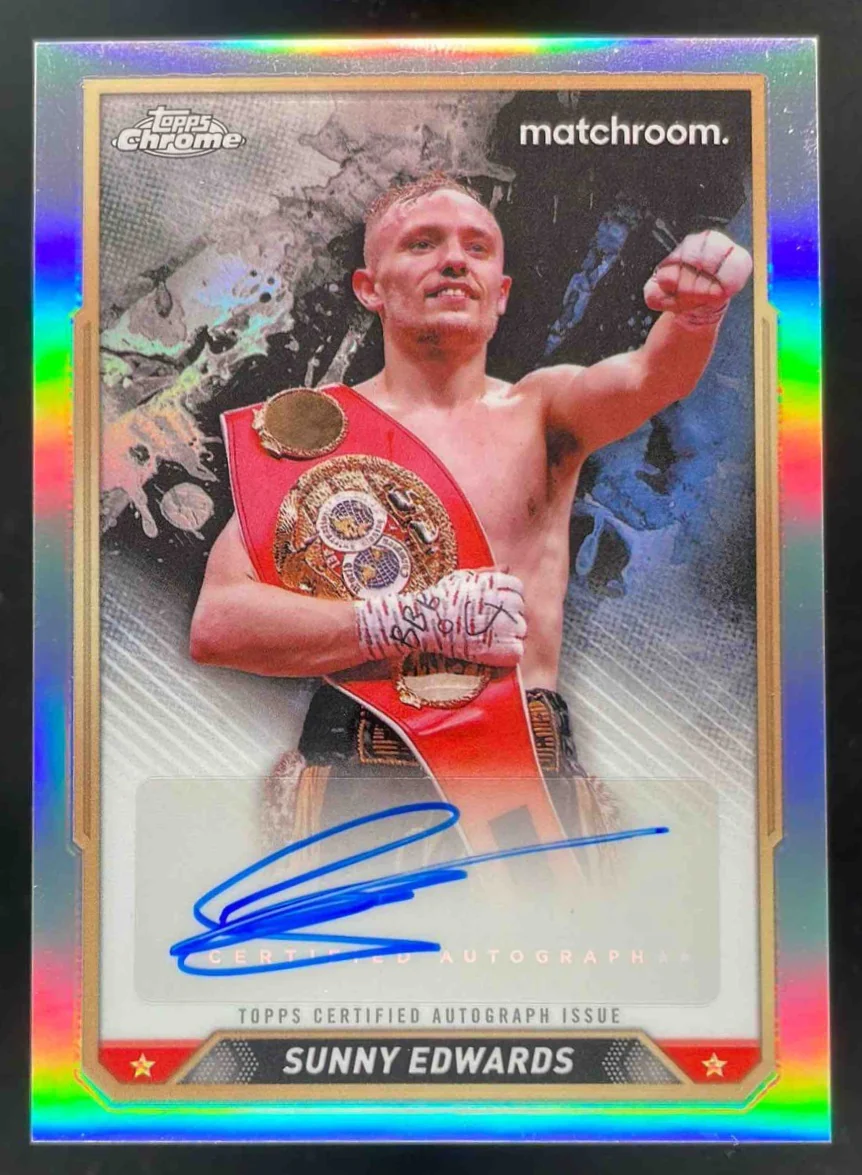 2024 Topps Chrome Autograph #CBA-SES Sunny Edwards Auto