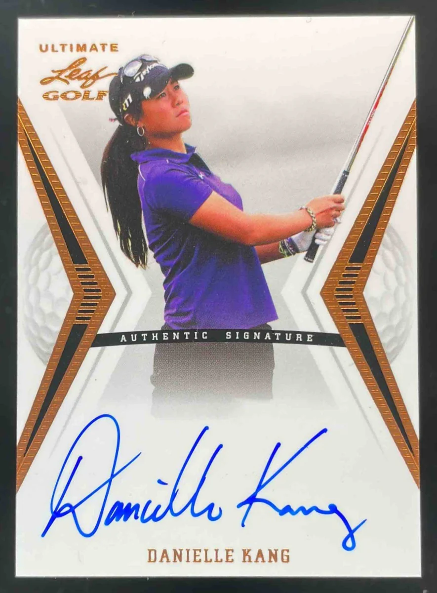 2002 Leaf Ultimate Golf Autograph #BA-DK1 Danielle Kang Auto