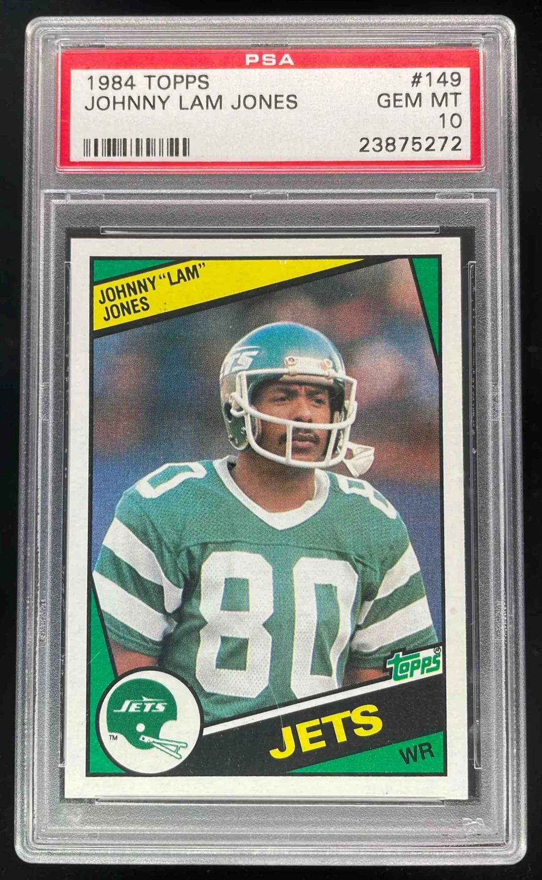 1984 Topps #149 Johnny Jones PSA 10