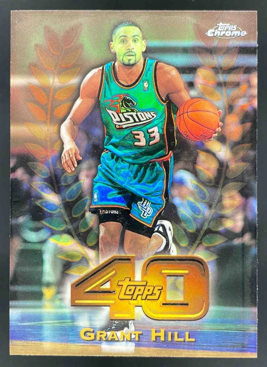1997-98 Topps Chrome Topps 40 Refractor #T40-35 Grant Hill