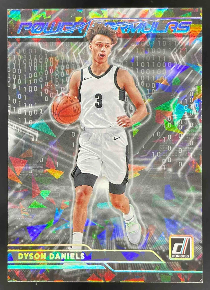 2022-23 Chronicles Draft Power Formulas Cracked Ice #PF-DDA Dyson Daniels RC /7