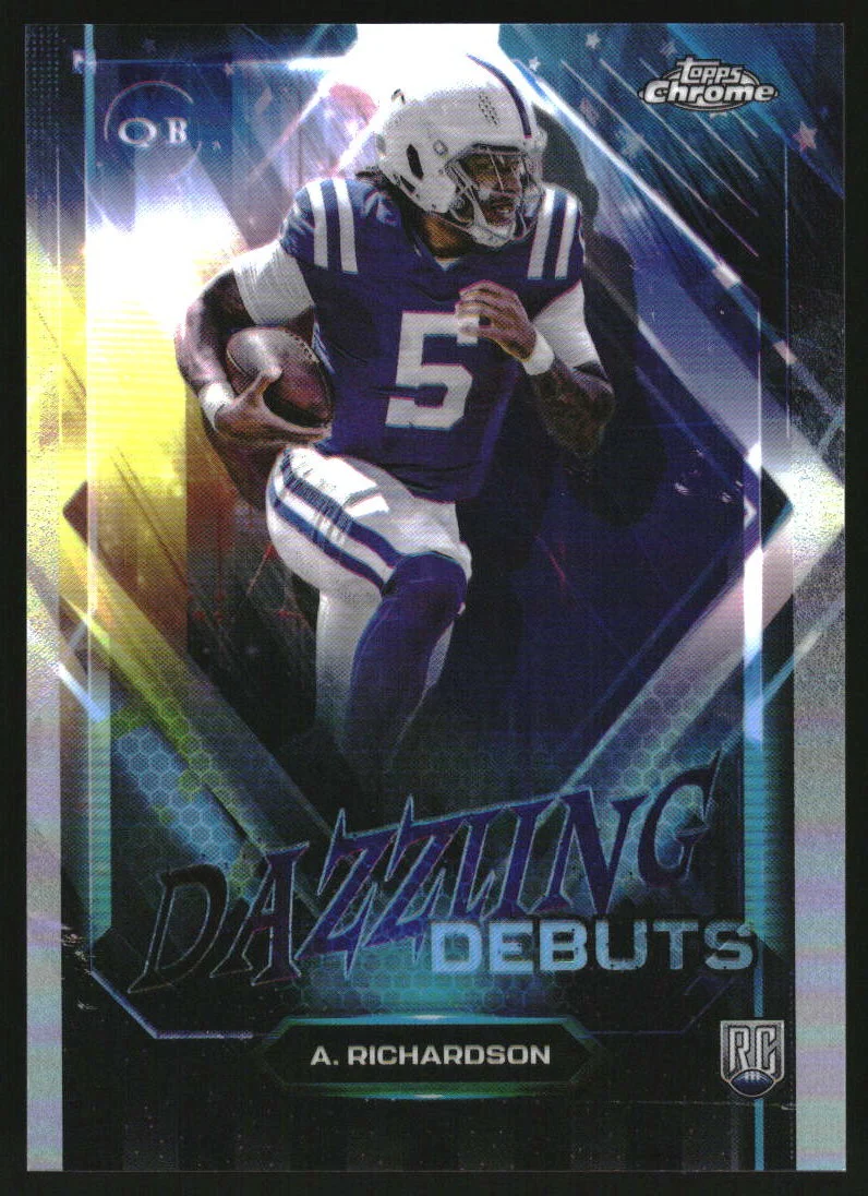 2023 Topps Composite Dazzling Debuts Purple #DD3 Anthony Richardson RC Rookie