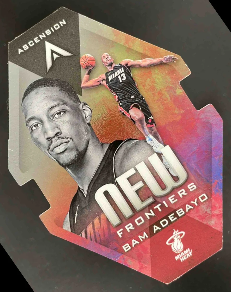 2017-18 Panini Ascension New Frontiers Die Cuts #NF11 Bam Adebayo RC