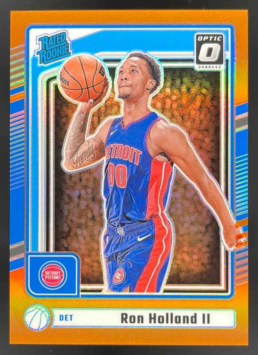 2024-25 Donruss Optic Rated Rookies Preview Orange #P-236 Ron Holland II /75