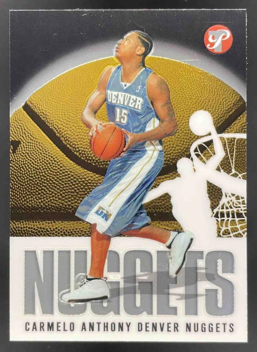 2003-04 Topps Pristine #107 Carmelo Anthony RC