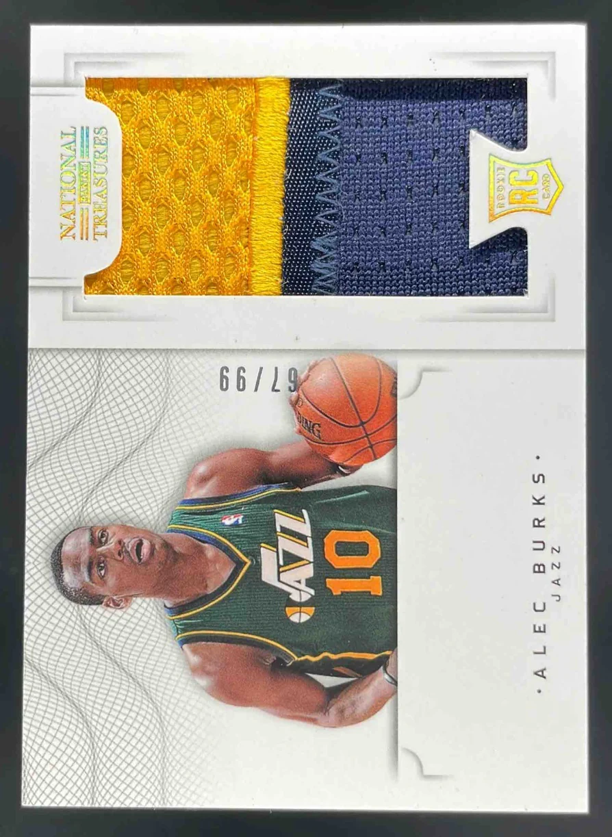 2012-13 Panini National Treasures #111 Alec Burks RC Auto /99