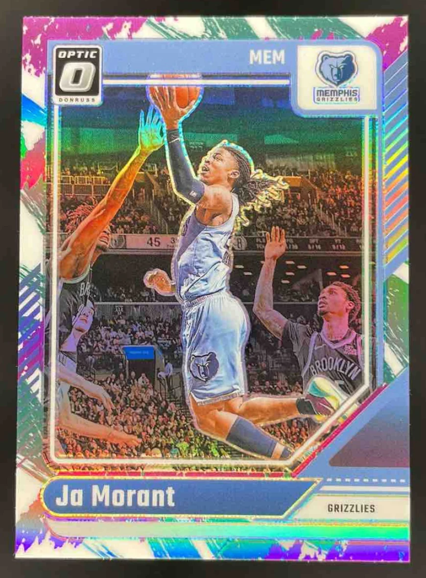 2024-25 Panini Donruss Optic Jazz Prizm #106 Ja Morant