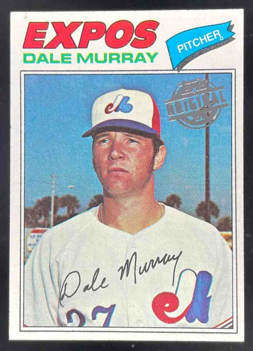1977 Topps #252 Dale Murray Original