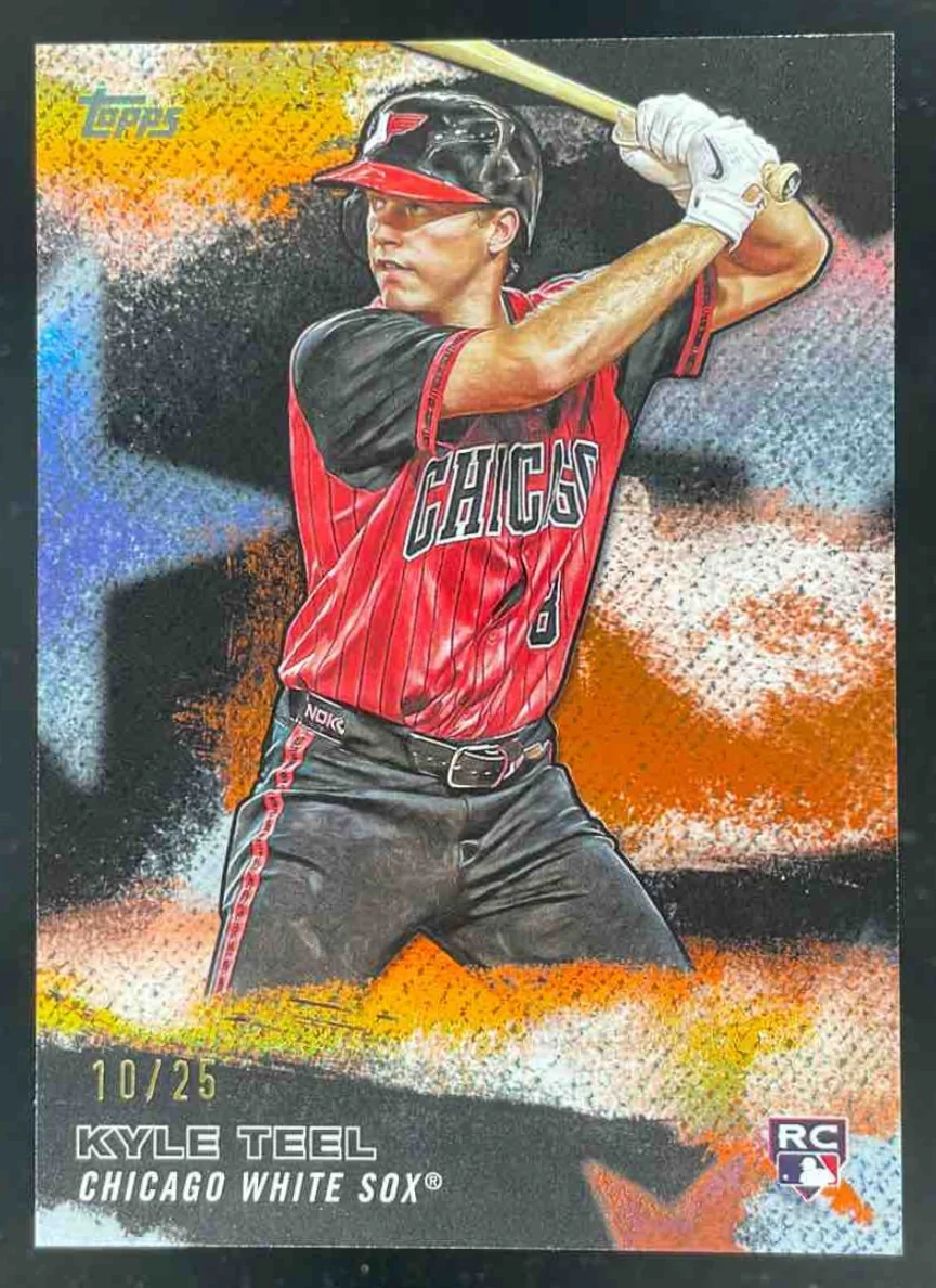 2026 Topps Stars of MLB Orange Foil #SMLB-28 Kyle Teel RC /25