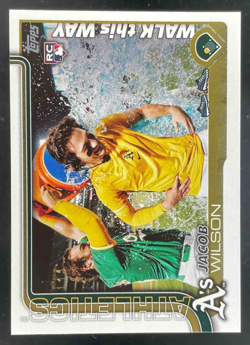 2025 Topps Walk This Way #WTW-25 Jacob Wilson RC