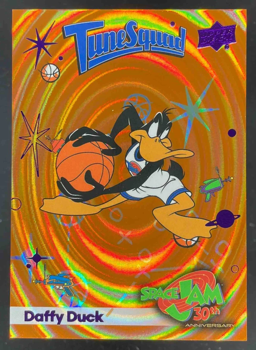 2026 Upper Deck Space Jam 30th Anniversary #1 Daffy Duck /96
