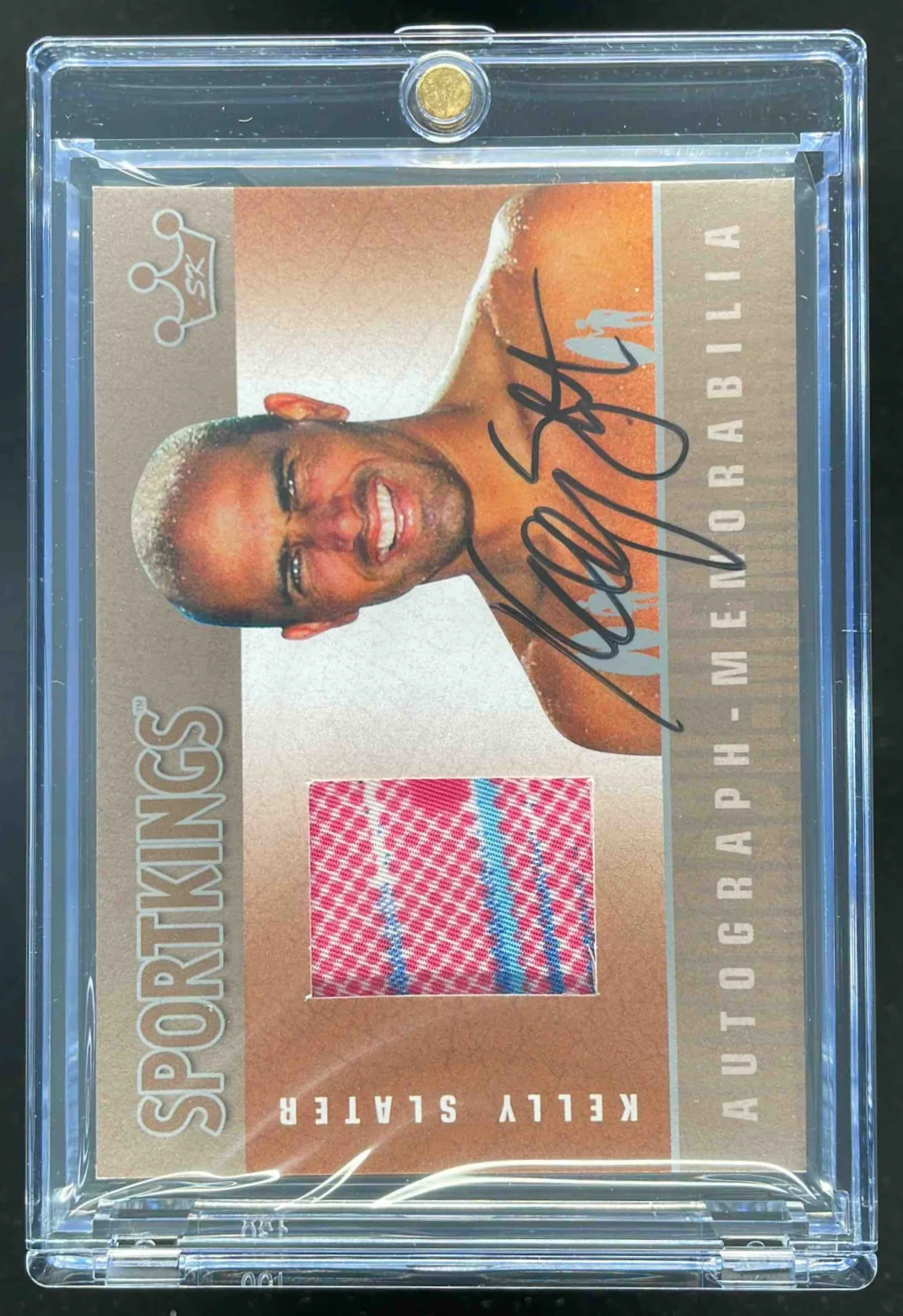 2009 Sportkings Silver Autograph Memorabilia #AM-KSL1 Kelly Slater Auto