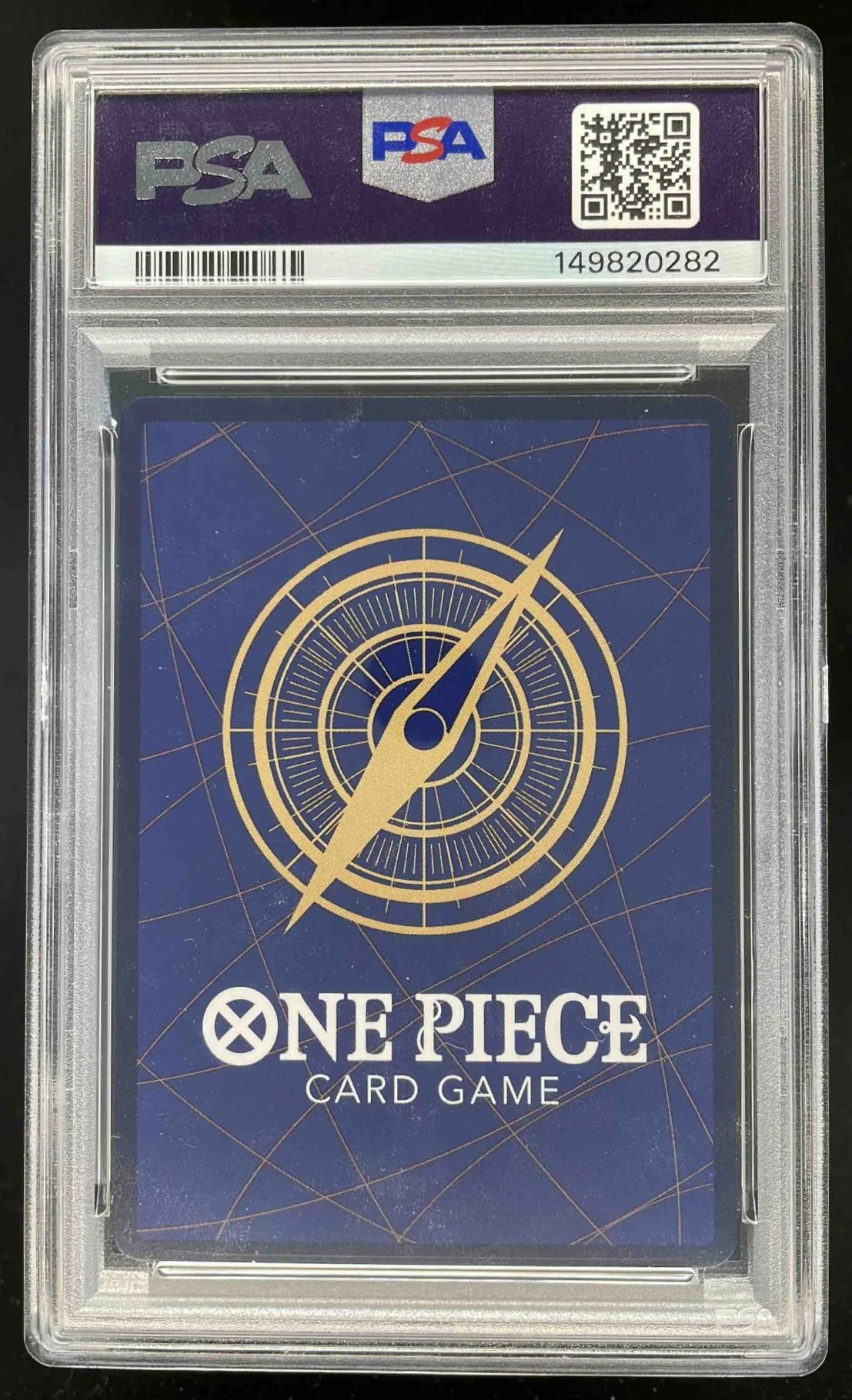 2024 One Piece OP09 EN #093 Marshall D Teach Wanted Alternate Art PSA 10 - Image 2
