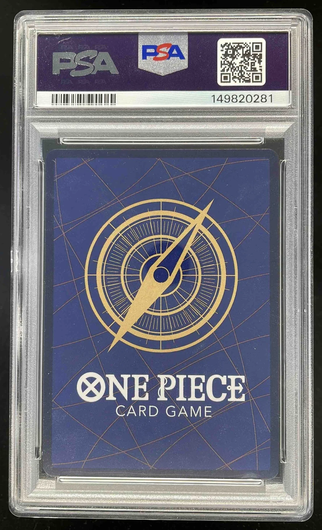 2024 One Piece OP09 EN #093 Marshall D Teach Wanted Alternate Art PSA 10 - Image 2