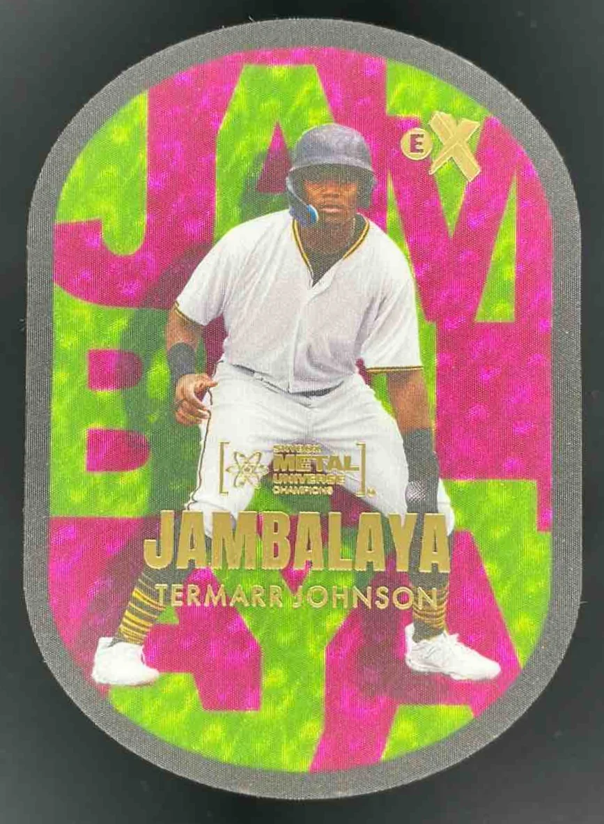 2023 Skybox Metal Universe Championship Jambalaya #17 Termarr Johnson