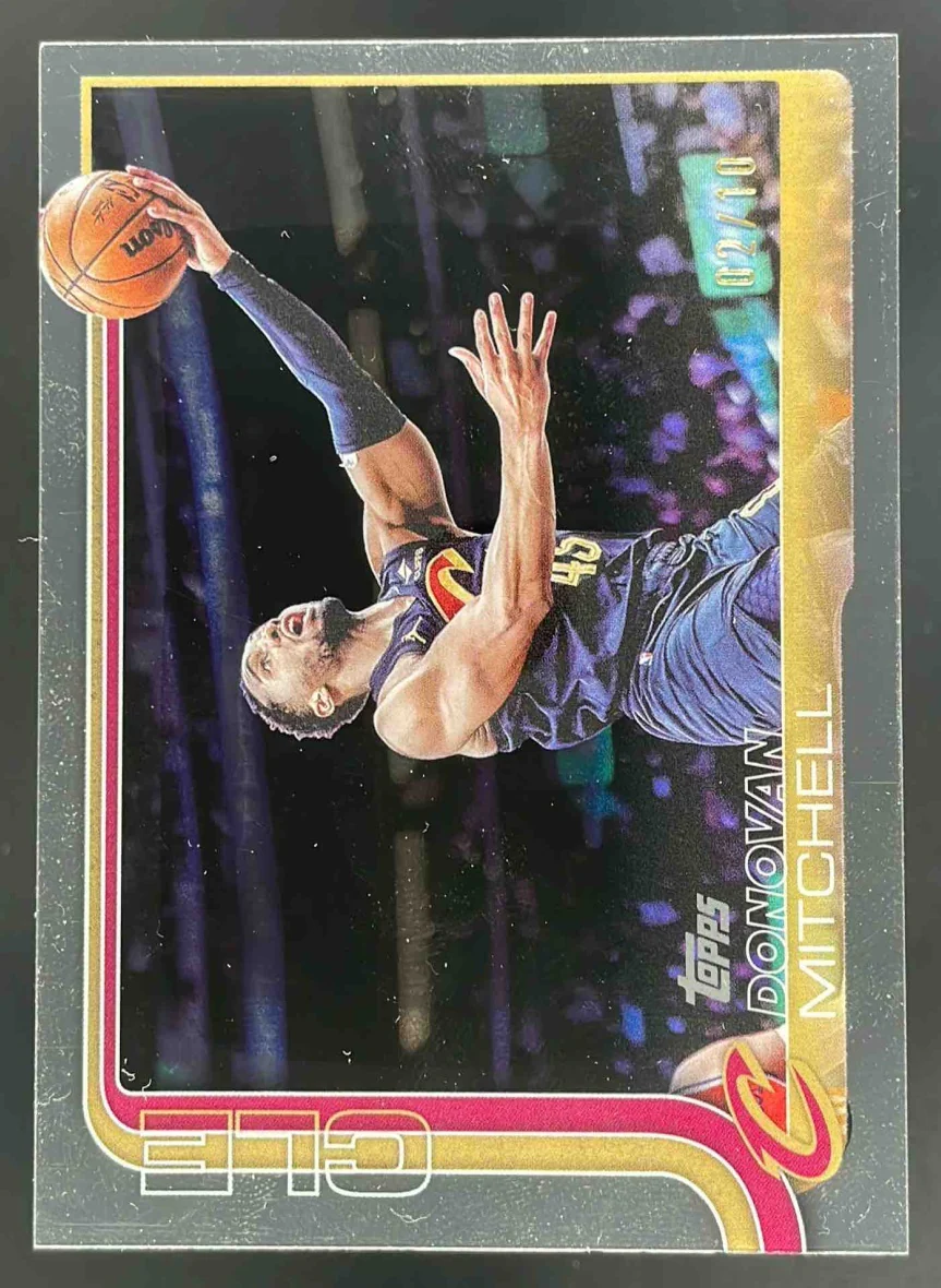 2025-26 Topps Clear Variation #80 Donovan Mitchell /10