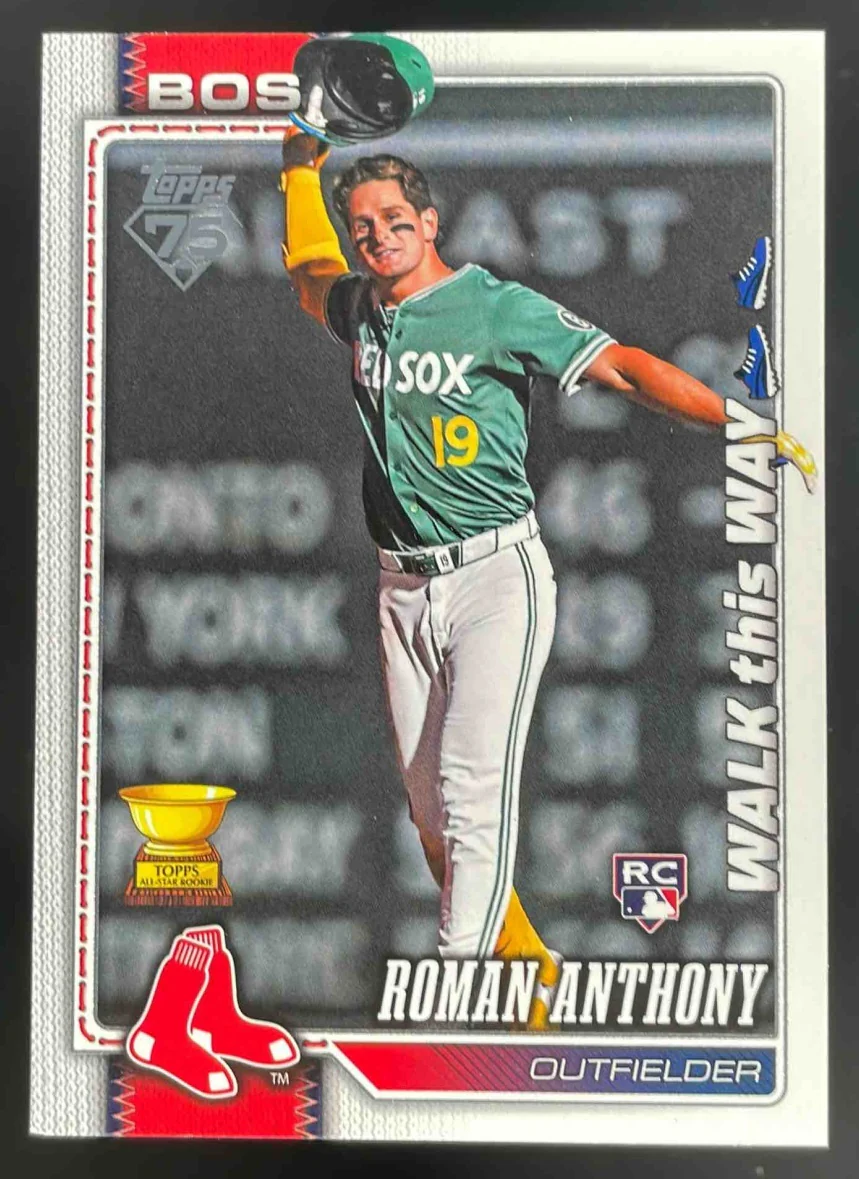 2026 Topps Walk This Way #189 Roman Anthony RC