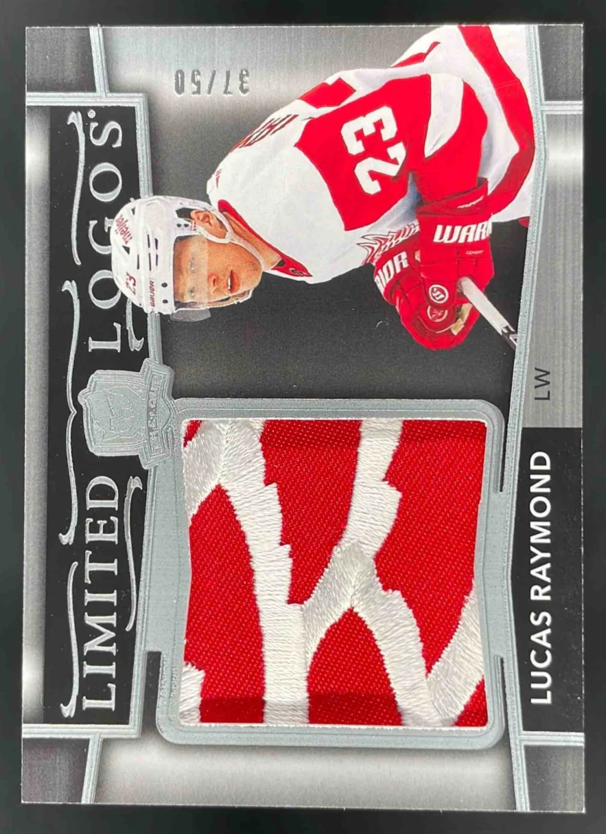 2024-25 Upper Deck The Cup Limited Logos #LL-LR Lucas Raymond /50