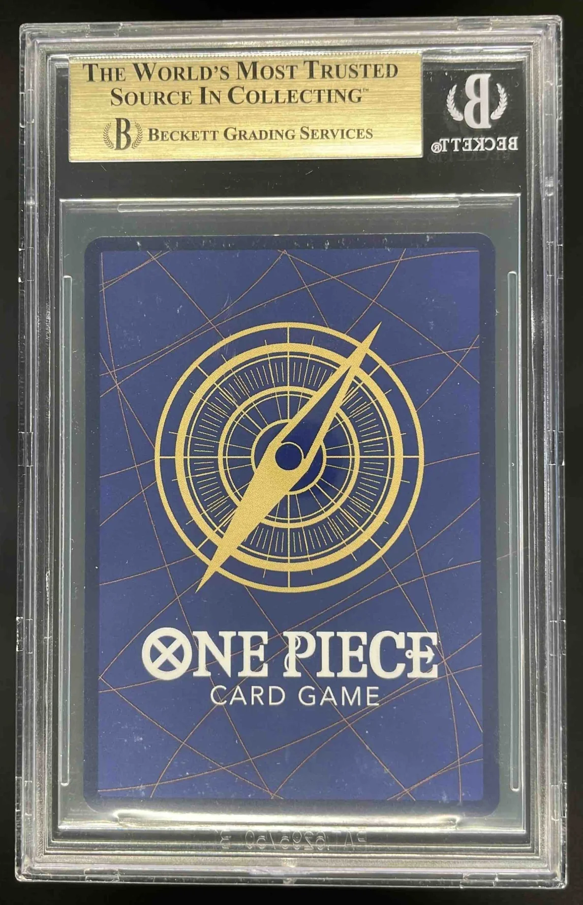 2025 One Piece Best Premium Booster #OP06119 Sanji Manga Art BGS 9.5 - Image 2