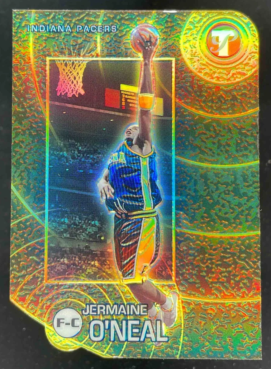 2002-03 Topps Pristine Refractors Gold #49 Jermaine O'Neal /99