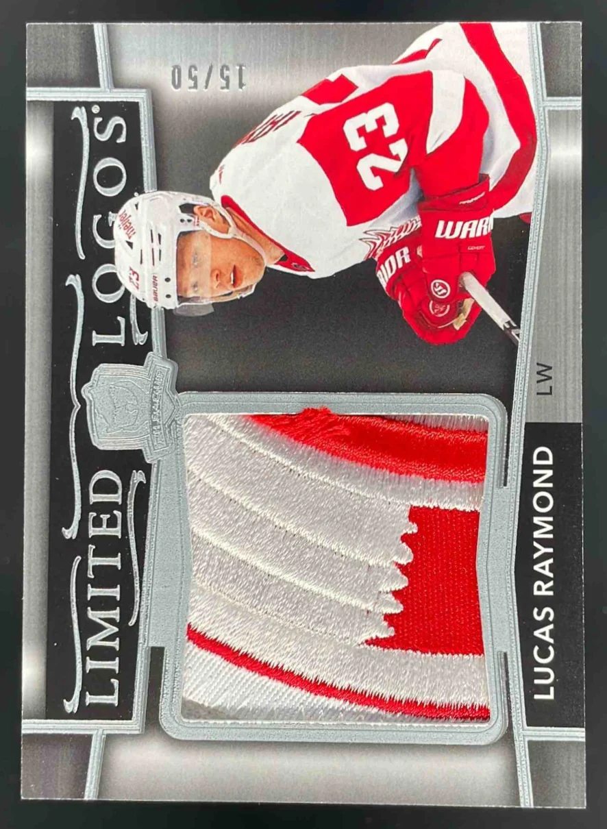 2024-25 Upper Deck The Cup Limited Logos #LL-LR Lucas Raymond /50