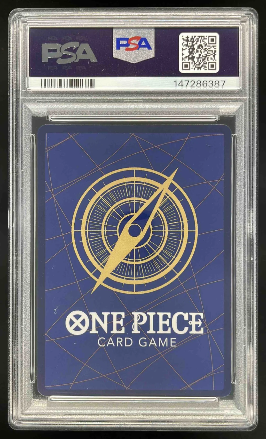2024 One Piece OP07 EN #109 Monkey D Luffy Alternate Art PSA 10 - Image 2