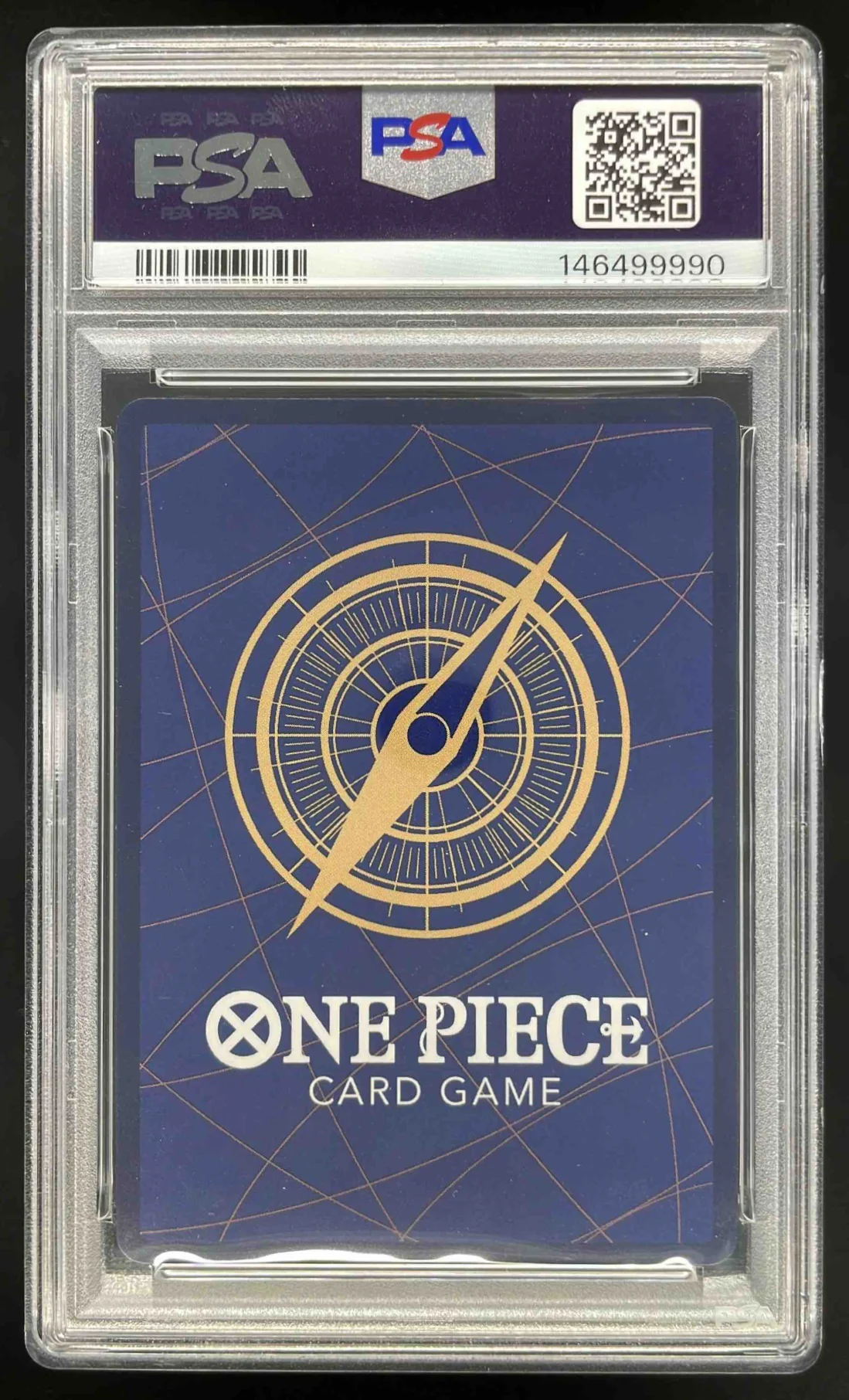 2025 One Piece OP12 EN #037 Dead Man's Game Alternate Art PSA 10 - Image 2