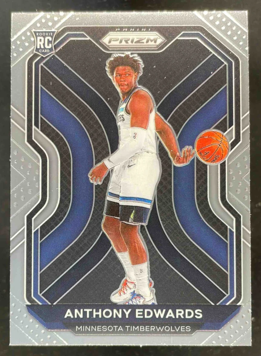 2020-21 Panini Prizm #258 Anthony Edwards RC