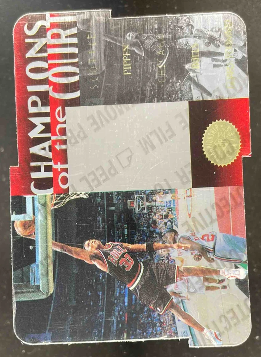 1995-96 SP Championship Champions of the Court Die Cut #C4 Scottie Pippen