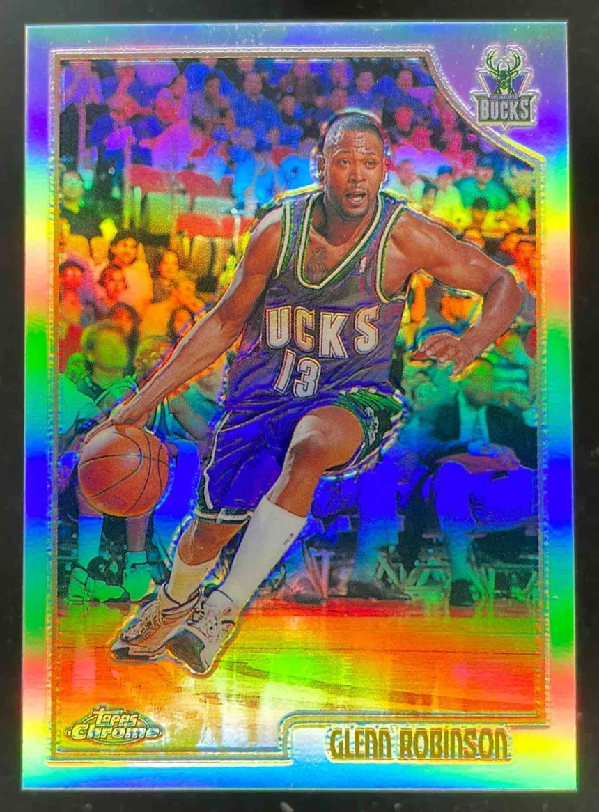 1998-99 Topps Chrome Refractor #65 Glenn Robinson