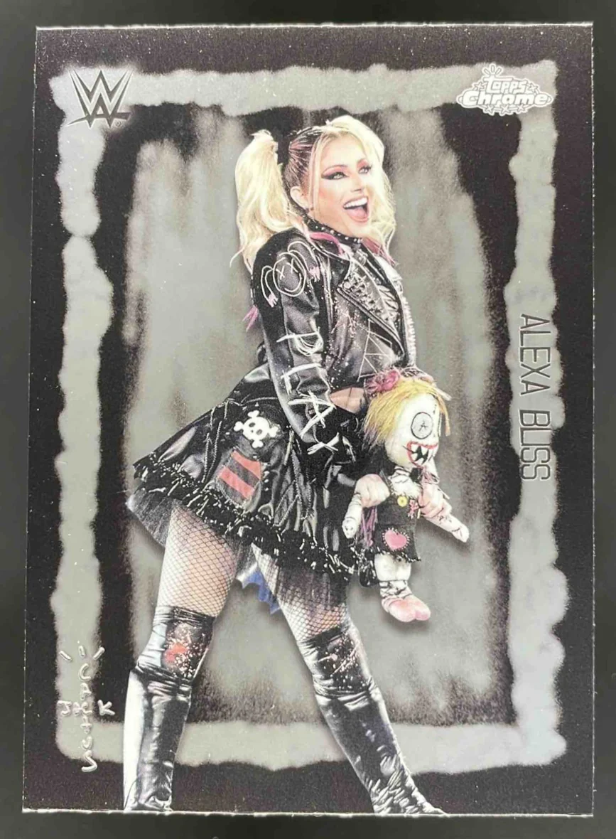 2025 Topps Chrome WWE x Cactus Jack Festival Fury #FVF-2 Alexa Bliss