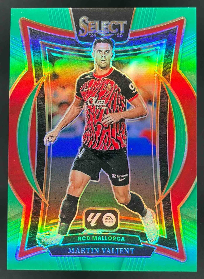 2024-25 Panini Select La Liga Green Prizm #6 Martin Valjent Terrace /5