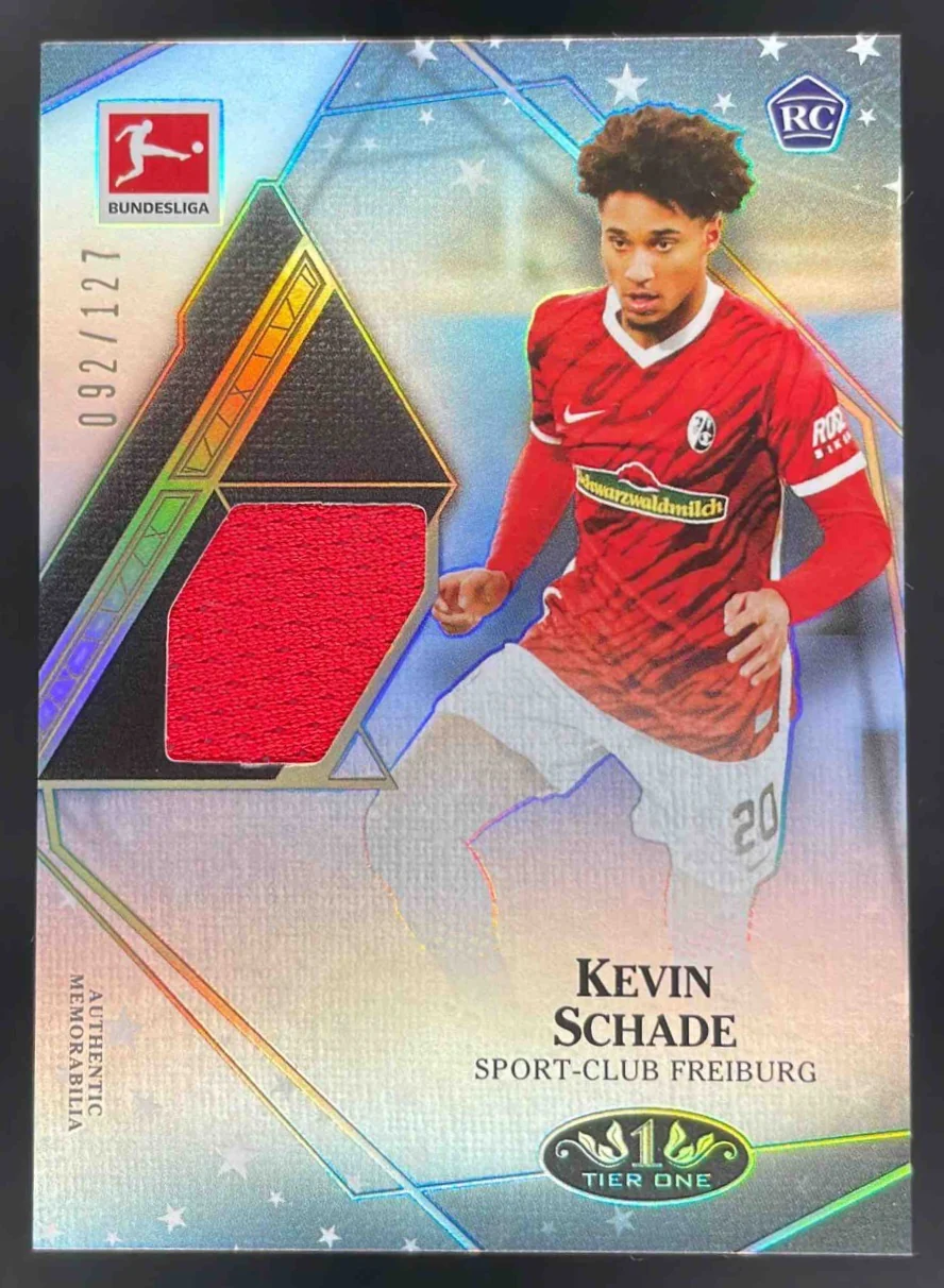 2021 Topps Tier One Bundesliga Magic Skills Relics #MSR-KS Kevin Schade /127