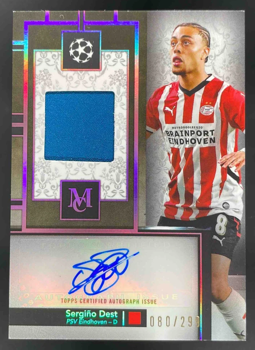 2024 Topps Museum Collection Relics Rose Quartz #MAR-SD SergiAo Dest Auto /299