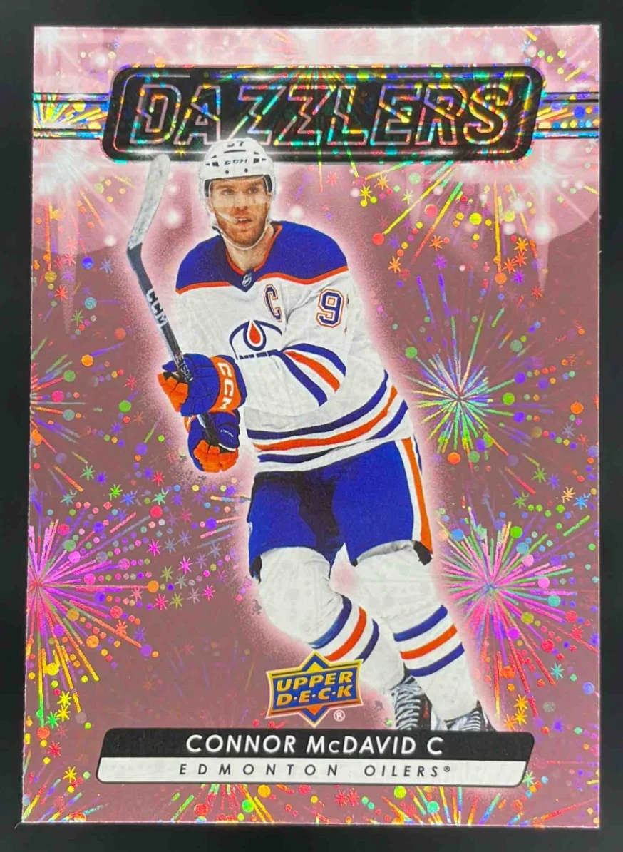 2023-24 Upper Deck Dazzlers Pink #DZ-86 Connor McDavid