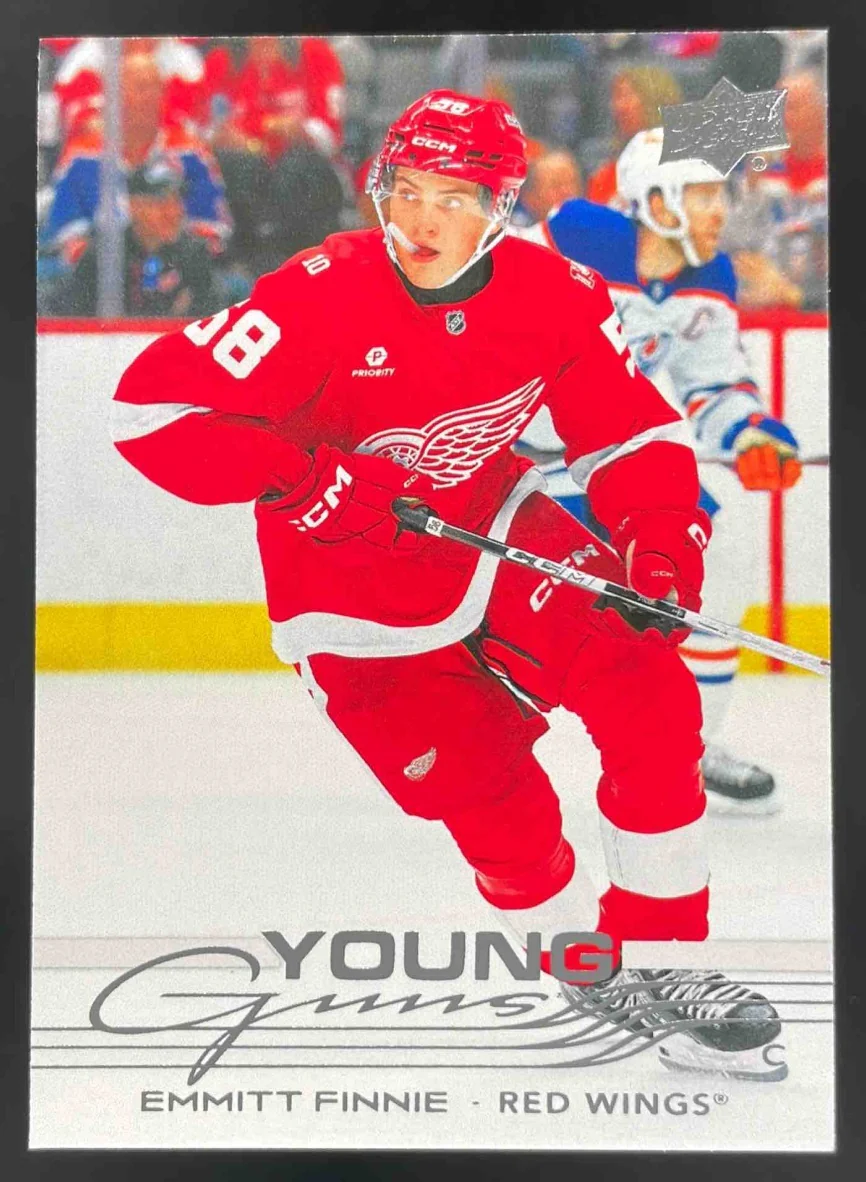 2025-26 Upper Deck Series 2 Young Guns #494 Emmitt Finnie RC