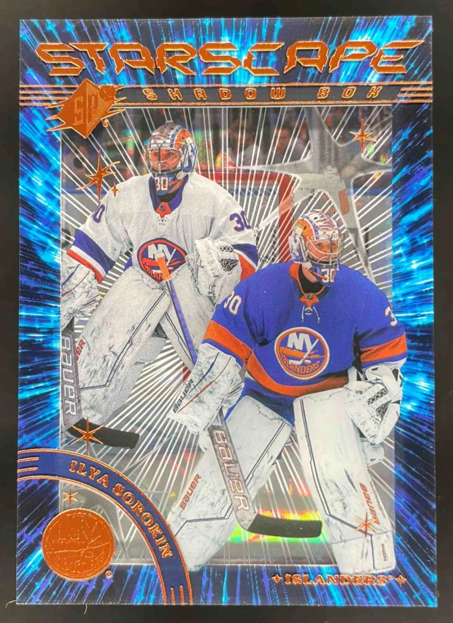 2023-24 Upper Deck SPx Starscape Shadow Box #SS-6 Ilya Sorokin