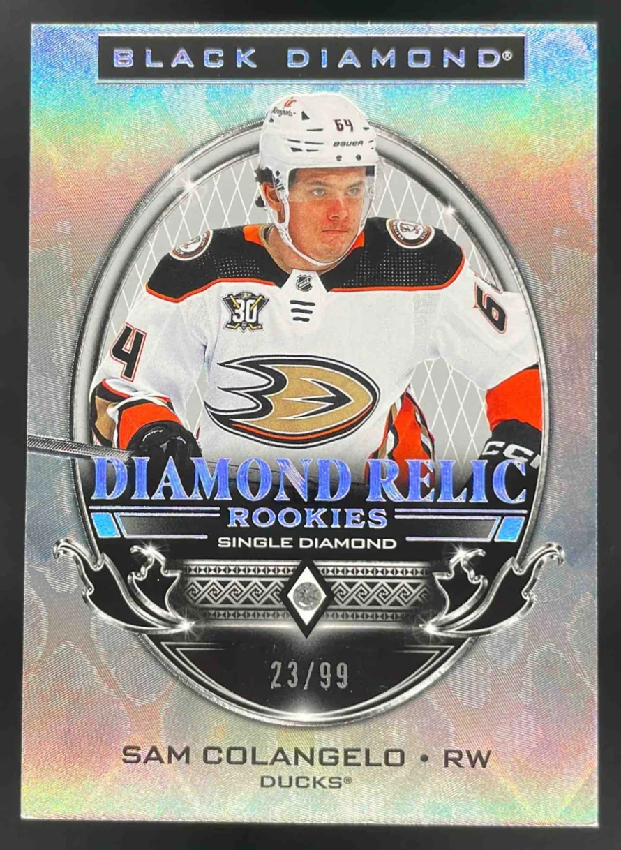 2024 Upper Deck Black Diamond Relic Rookies #BDR-CO Sam Colangelo /99